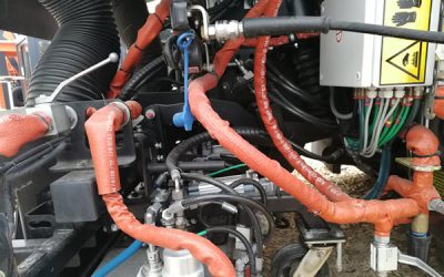 Silicone fire sleeve installation steps