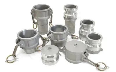 How many fittings are suitable for a PVC suction hose