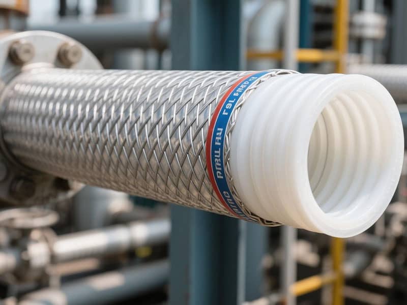 PTFE hose SAE 100 R14 Teflon Hose Nitrile Fuel Hose